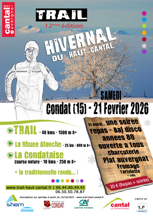 Trail Hivernal du Haut Cantal