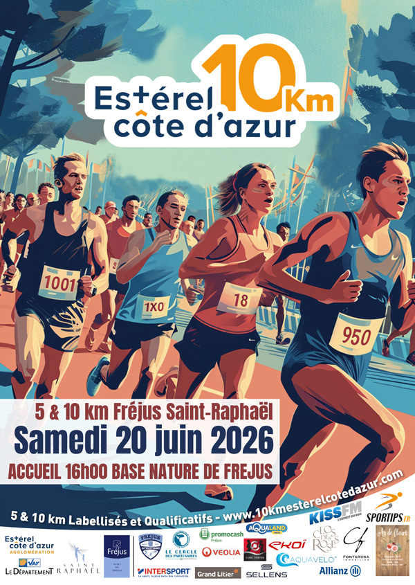 10 Km Esterel Cote d'Azur