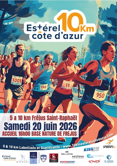 10 Km Esterel Cote d'Azur