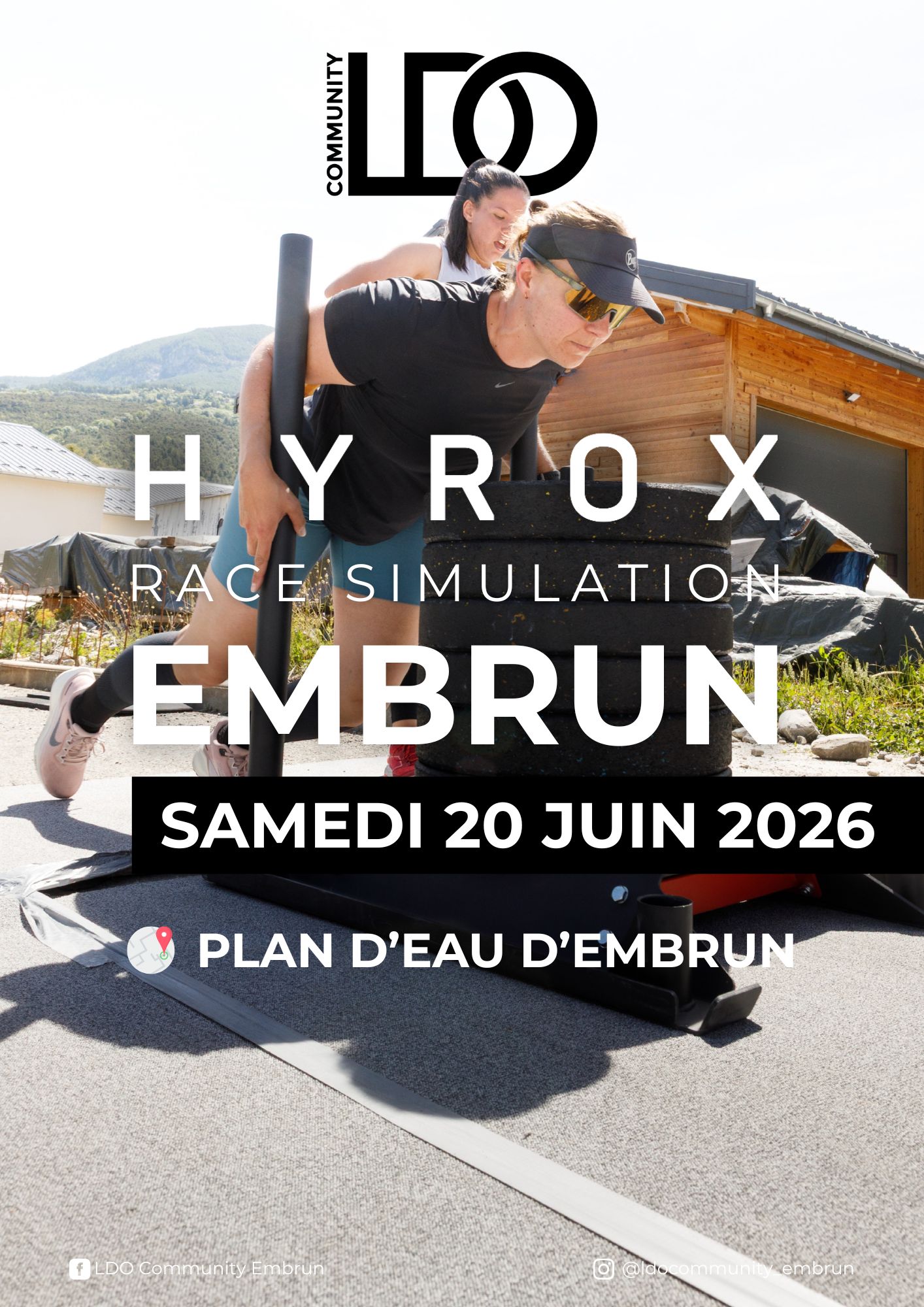 LDO Embrun Hyrox Race Simulation